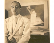 Oscar Niemeyer no escritório
